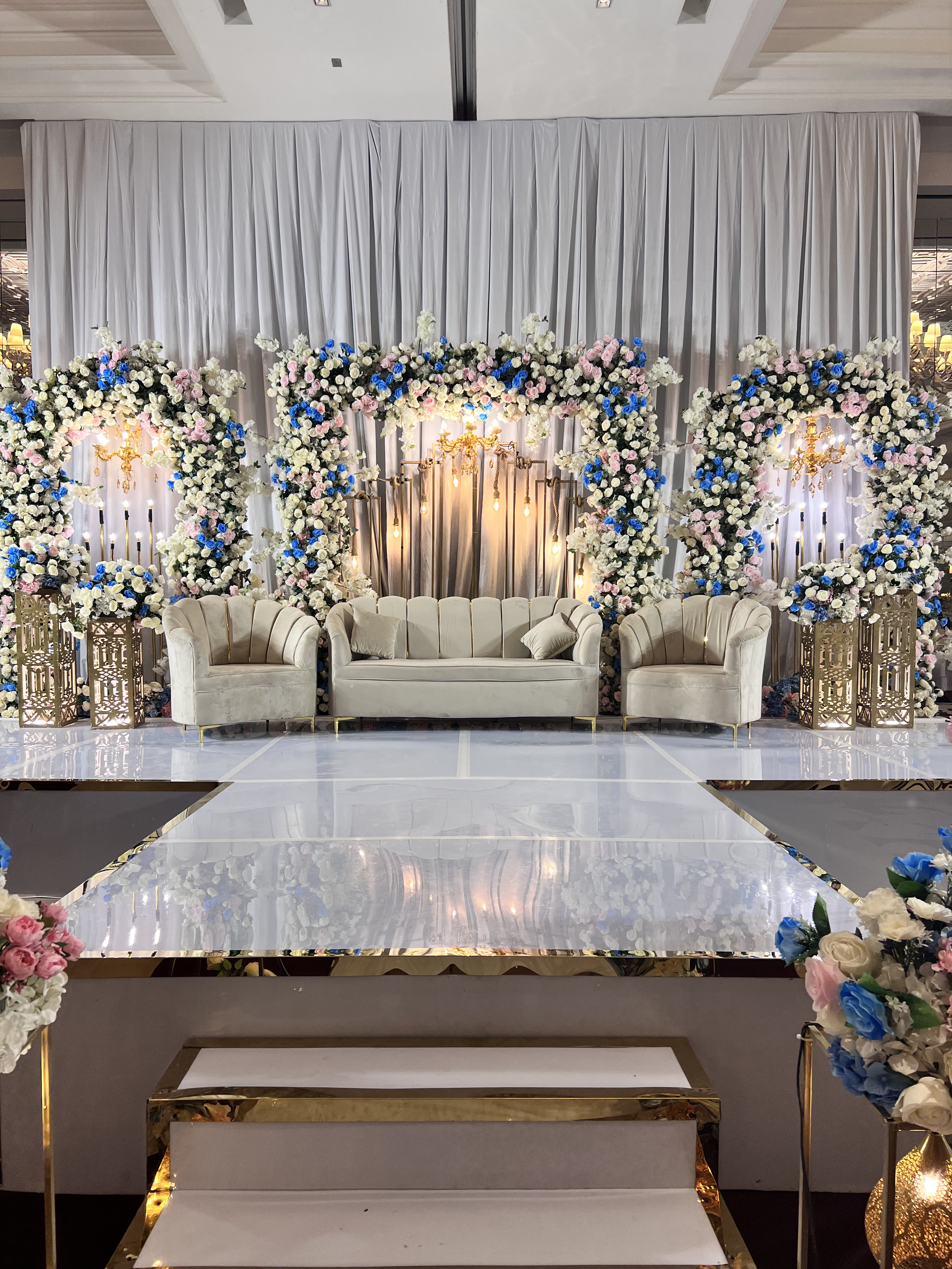 Ehtaram Events — professional stage setup with lighting Dubai